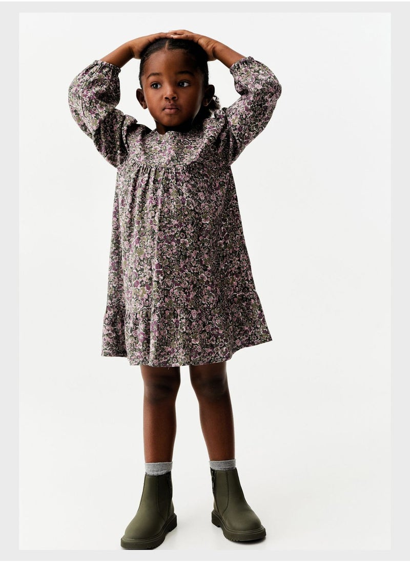 MANGO - Kids Floral Print Midi Dress - Image 1