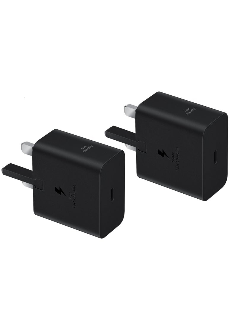 Samsung 25W Power Adapter (Without Cable) - BlackBundle - Image 1