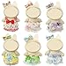 Ezcora Clothes and Dress for Doll 6 Pack Doll Outfits for 17cm Plush Perfect for Play and Display Accessories for Dolls Collectors No Dolls Set 1 - Image 3