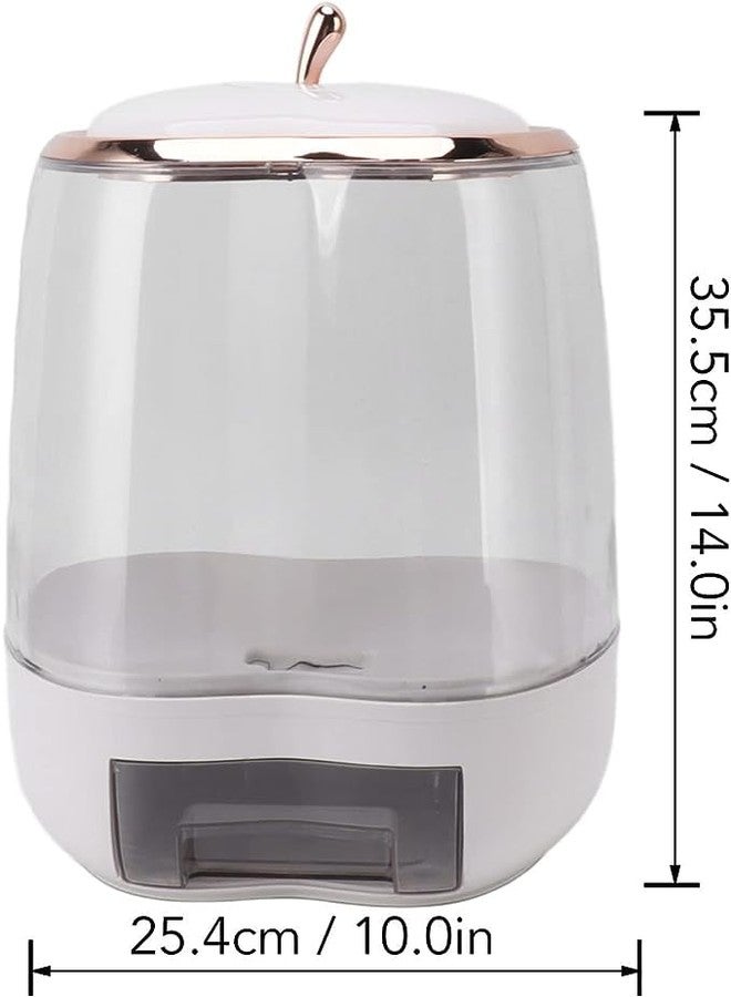 Matiko Food Dispenser, Rice Bucket,Rice Storage Box Container Kitchen Food Grain Storage Container Household Upgrade Rice Dispenser (apple 10KG) - Image 2
