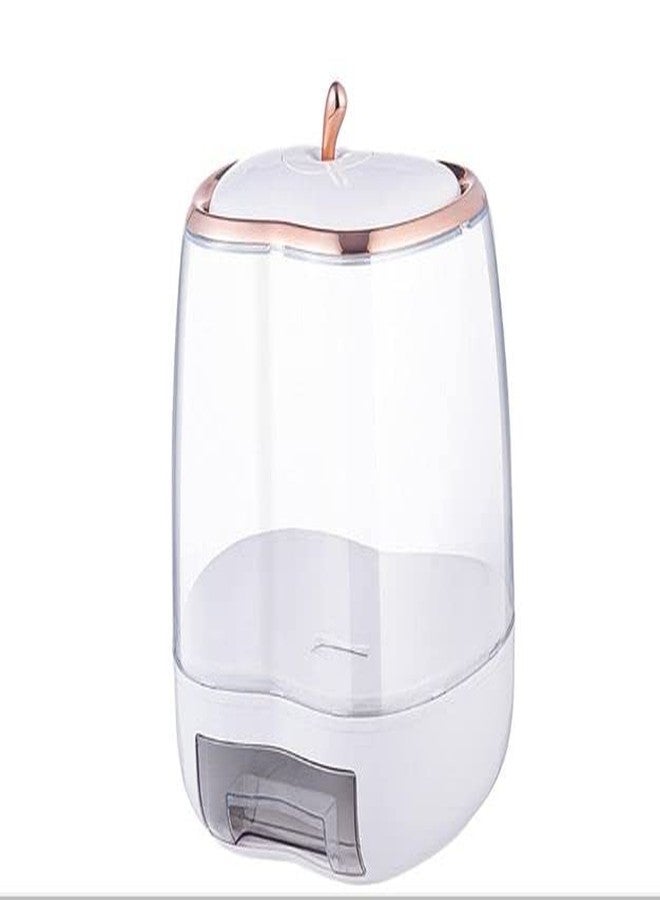 Matiko Food Dispenser, Rice Bucket,Rice Storage Box Container Kitchen Food Grain Storage Container Household Upgrade Rice Dispenser (apple 10KG) - Image 4