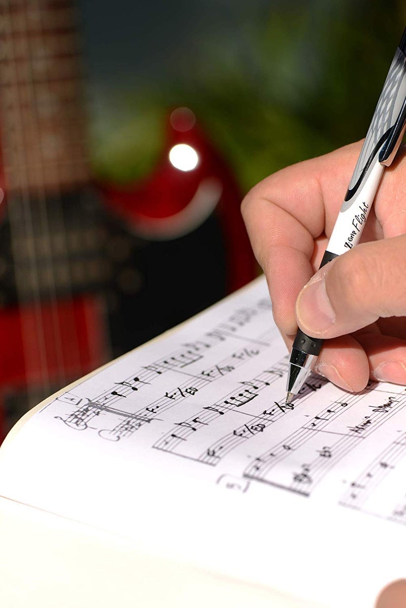 Zebra Pens قلم زيبرا بن ز جريب فلايت القابل للسحب، 6 أسود و 6 أزرق نقطة عريضة، 1.2 مم، عبوة من 12 - Image 4