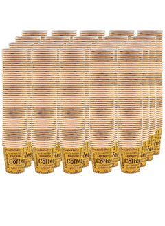 Disposable Paper Cups Printed 6.5 oz [1000 Cups/Full Carton] Disposable Paper Cups for Kahwa,Coffee,Tea,Water and Home or Office use