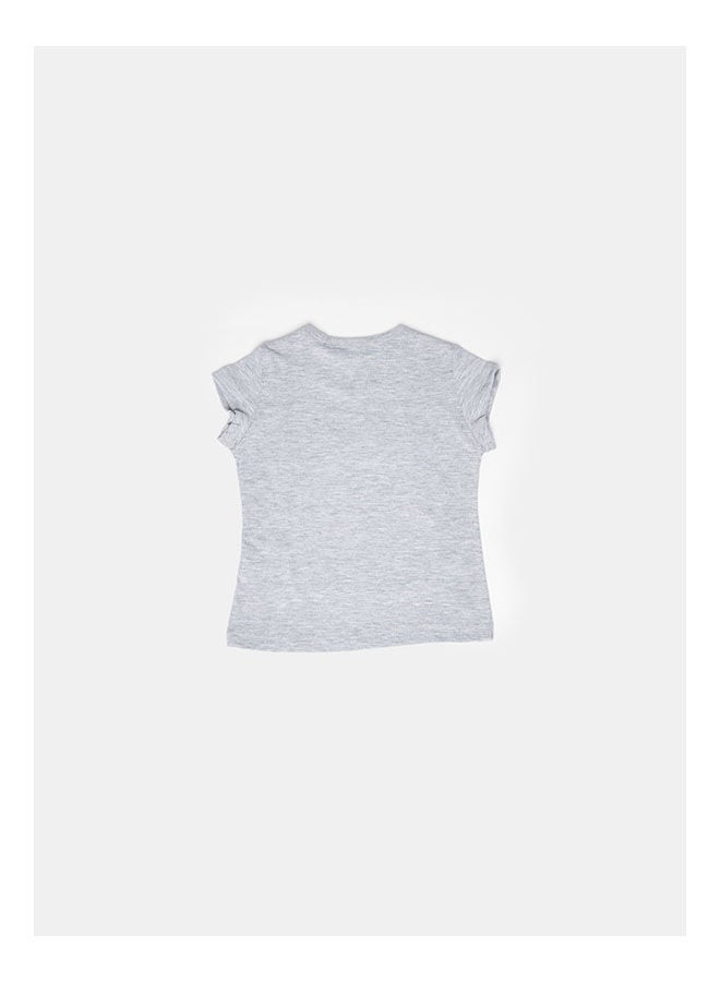 milou Printed Round Short Sleeve T-Shirt  - Image 2