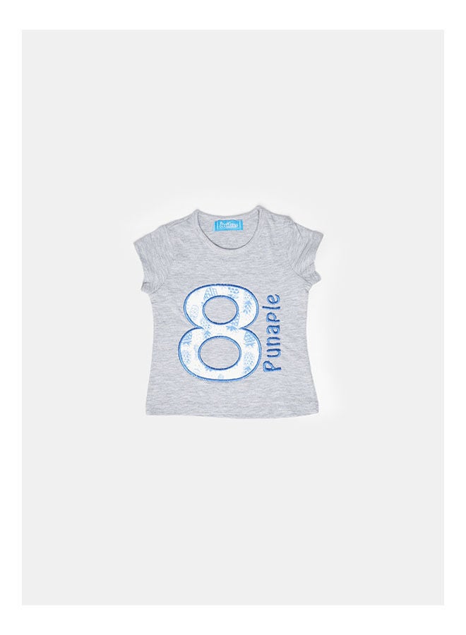 milou Printed Round Short Sleeve T-Shirt  - Image 1