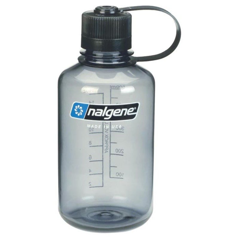 Nalgene Tritan Narrow Mouth BPA-Free Water Bottle  Gray  16 oz - Image 1
