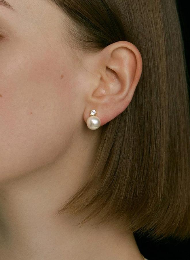 Take Two Pearl Stud Earrings - Image 4