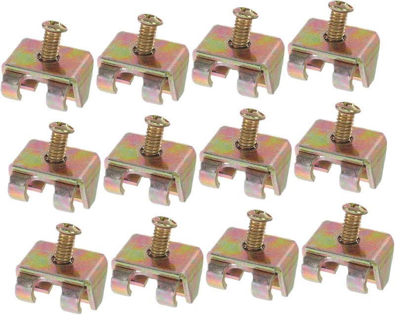 NUOBESTY 12pcs Industrial-grade Fan Cover Retention Clips Secure Electric Fan Cover Fasteners for Cooling System Repairs Easy Installation for Floor and More - Image 1