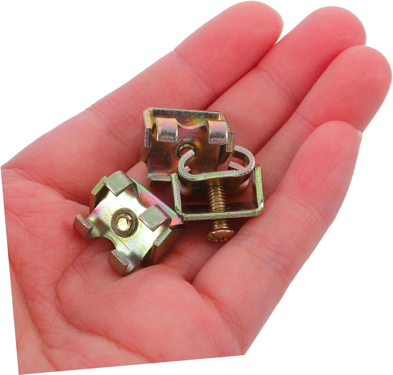 NUOBESTY 12pcs Industrial-grade Fan Cover Retention Clips Secure Electric Fan Cover Fasteners for Cooling System Repairs Easy Installation for Floor and More - Image 4