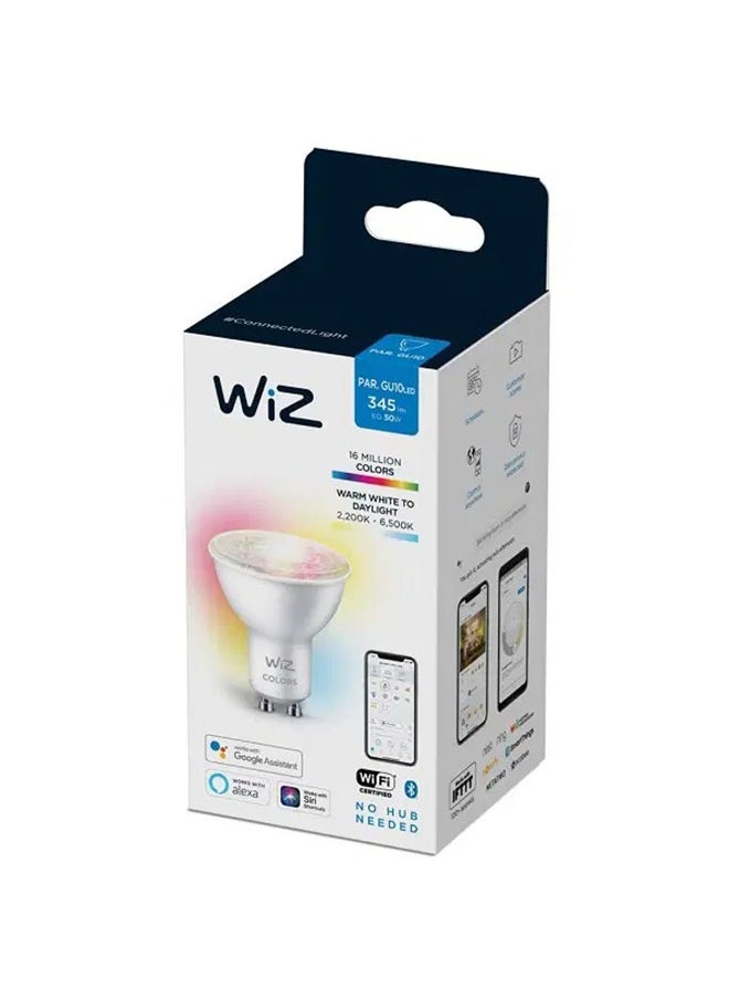 ويز - لمبة فيليبس ويز Wfb 60W Gu10 Rgb Smart Led متعددة الألوان 922-65 بلاستيك متعدد الألوان - Image 1