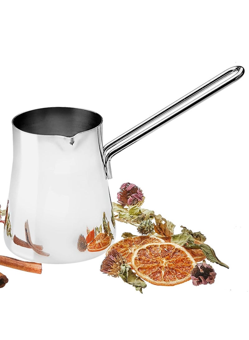 Elegant Set 3pc coffee pot or melting butter And chocolate made by Stainless steel 750/450/250ml - Image 3