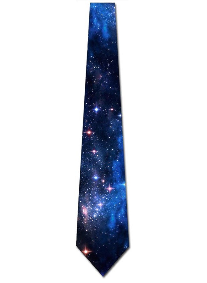 Three Rooker Space Ties Mens Outer Space Galaxy Necktie - Image 4