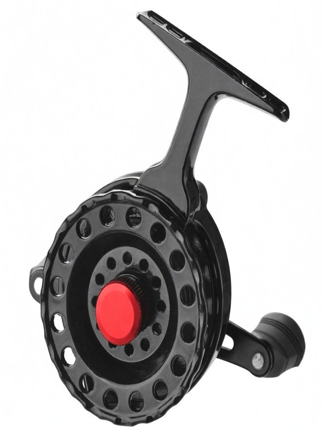 ليزارد بكرة صيد الذباب ذات قاعدة مرتفعة، بكرات صيد بلاستيكية ناعمة لصيد الذباب في الجليد وصيد الأسماك من الطوافات - Image 1