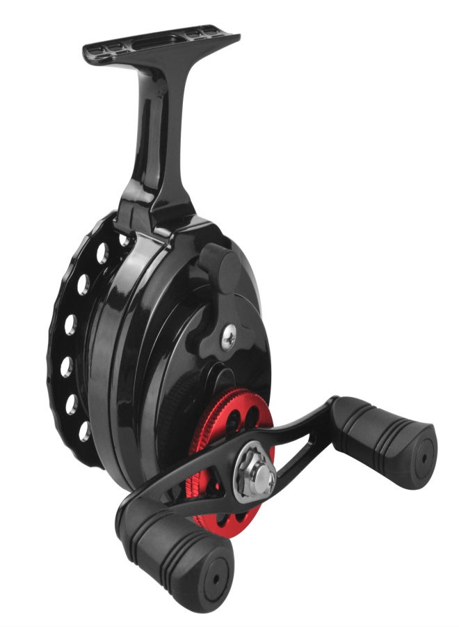 ليزارد بكرة صيد الذباب ذات قاعدة مرتفعة، بكرات صيد بلاستيكية ناعمة لصيد الذباب في الجليد وصيد الأسماك من الطوافات - Image 3