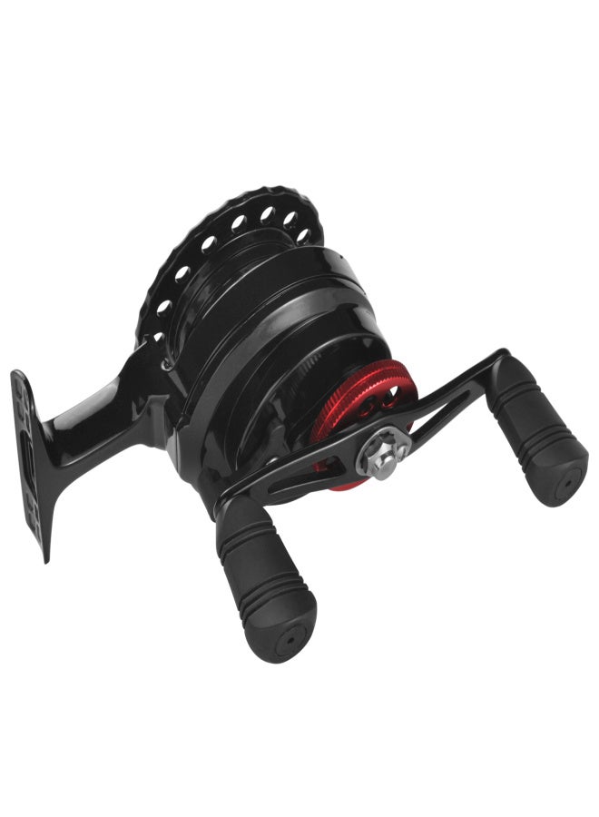 ليزارد بكرة صيد الذباب ذات قاعدة مرتفعة، بكرات صيد بلاستيكية ناعمة لصيد الذباب في الجليد وصيد الأسماك من الطوافات - Image 4