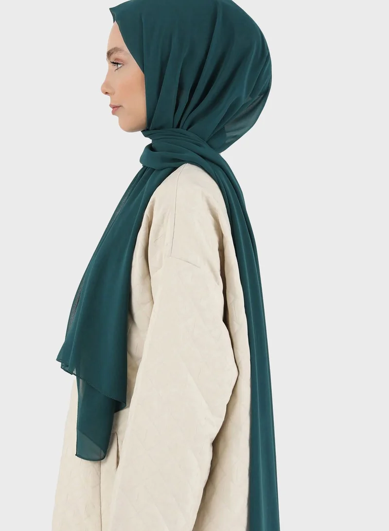 Tuva Shawl by Modanisa Chiffon Lightweight Scarves