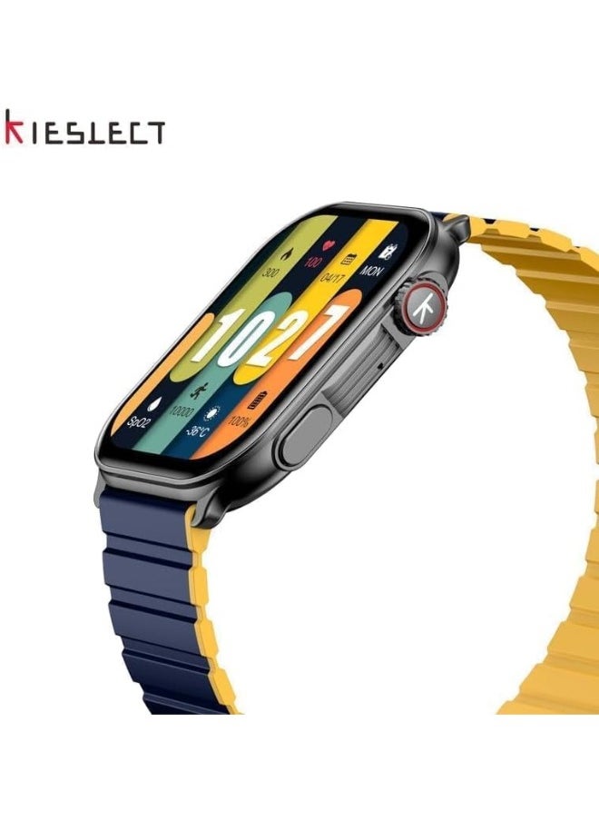 KIESLECT Ks Pro Smart Watch, 2.01 Inch - black  - Image 3