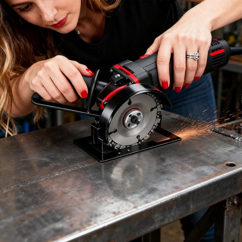 Angle Grinder Cutting Stand Protective Cover Kit Vibration Reduction Heavy Duty - Image 3