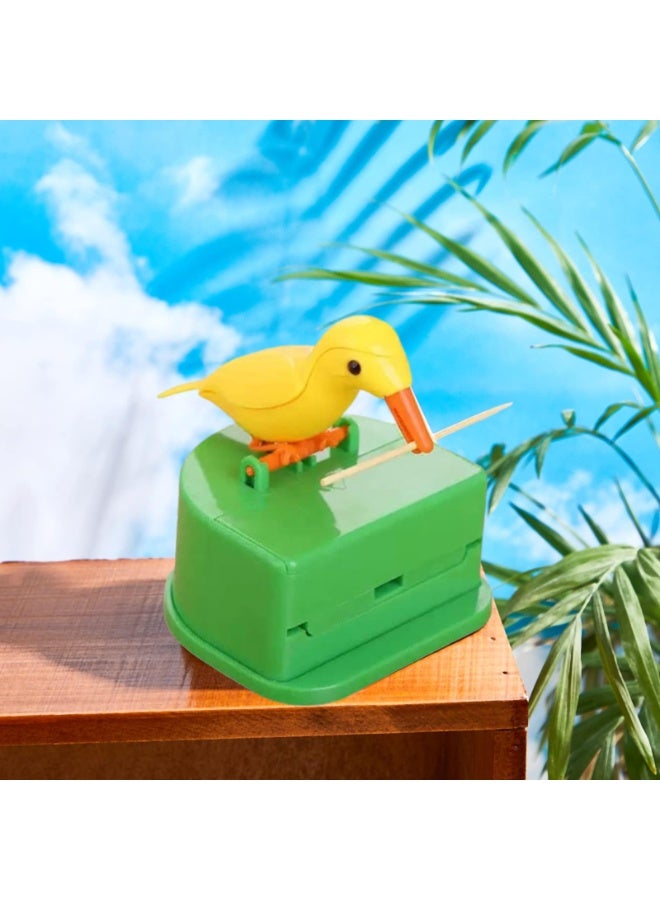 SUNSAR 2 Pcs Toothpick Dispenser Woodpecker Toothpick Holder Cute Funny Plastic Bird Kitchen Accessories - Image 4
