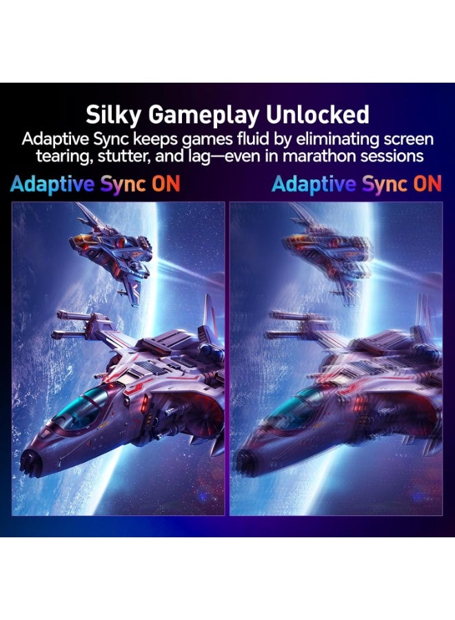 KOORUI 32-Inch UHD 4K OLED Gaming Monitor | 3840×2160, 240Hz Refresh Rate, 0.03ms GTG, HDR True Black 400, Adaptive Sync, 2× HDMI, DisplayPort, 90W USB-C, USB-A 3.0 Tilt/Pivot/Swivel/Height Adjustable Stand, VESA Mount – Ultra-Smooth Esports Display S3241XO - Image 5