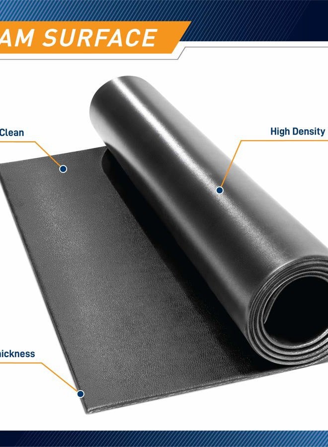 Marcy Fitness Equipment Mat And Floor Protector For Treadmills, Exercise Bikes, And Accessories Mat-366 (78" X 36" X 0.25" Thickness) - Image 3