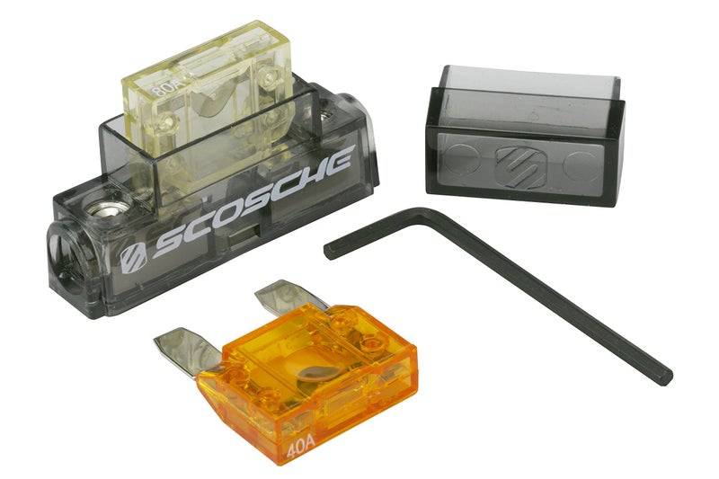 Scosche حامل الفيوز Scosche PMFHIKF لأسلاك الطاقة 4 أو 8 قياس - Image 3