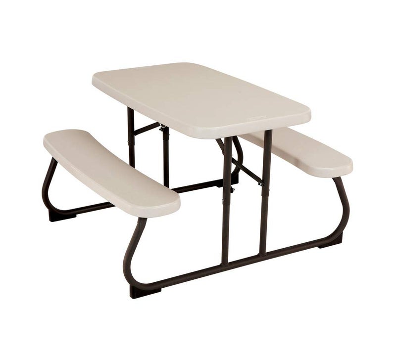 LIFETIME 280094 Kid's Picnic Table, Size 1, Almond - Image 1
