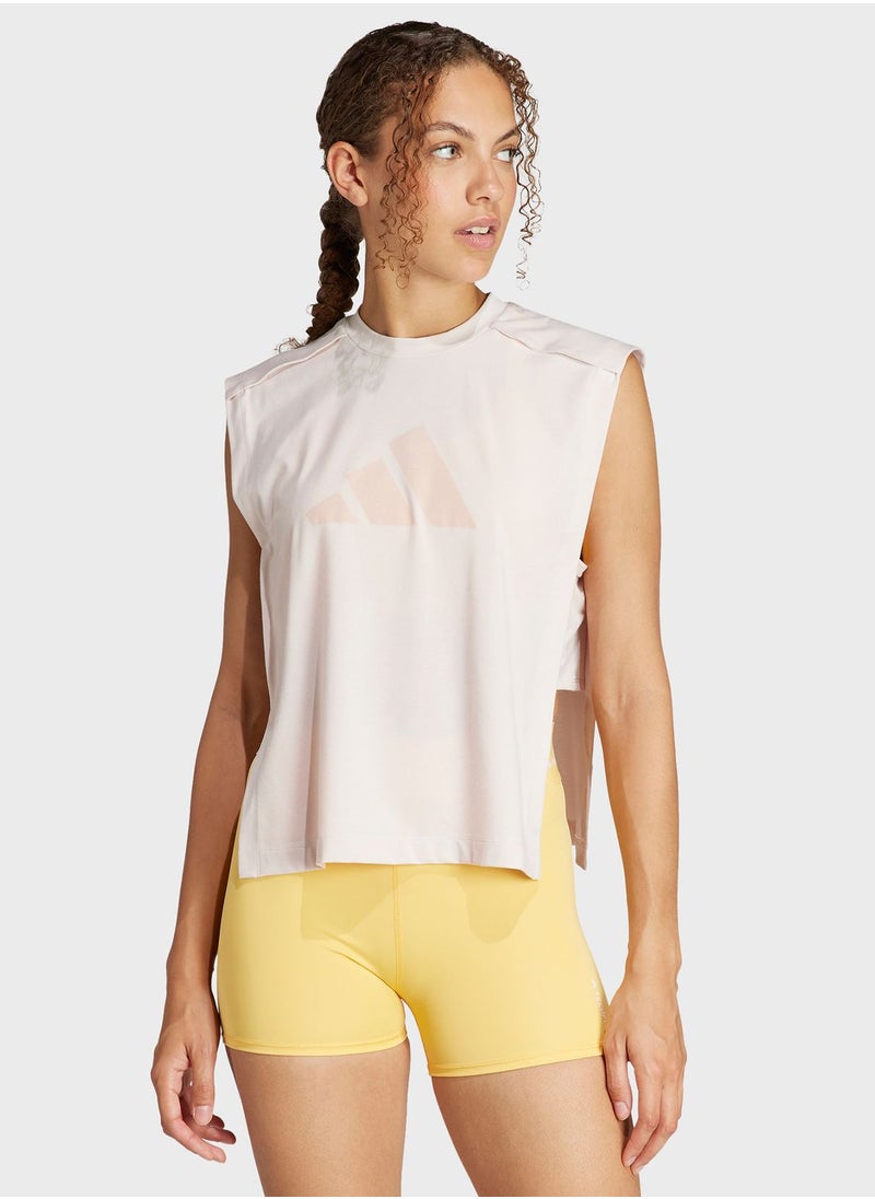 Adidas - Power Big Logo Tank - Image 1