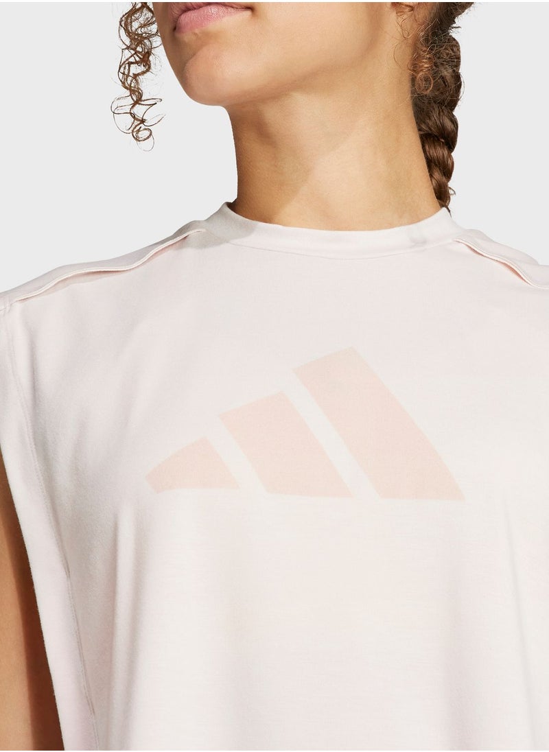 Adidas - Power Big Logo Tank - Image 1