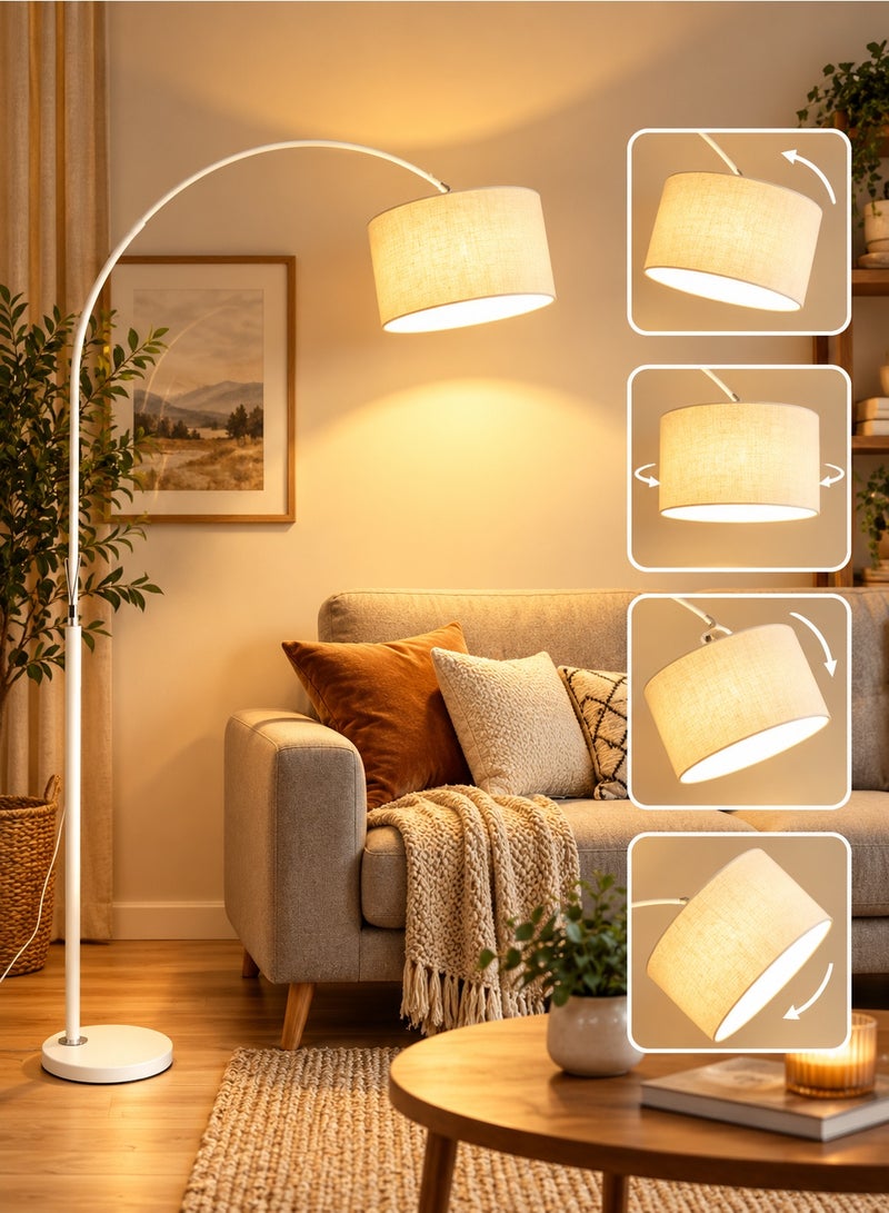Sharpdo Modern Long Lamp Remote Control Floor Lamp, Tall and Long Lamp for Living Room Bedroom Adjustable Length Hanging Lamp Holder 185x90cm, LED 3 Light Colors Dimming Brightness Room Light - Image 5
