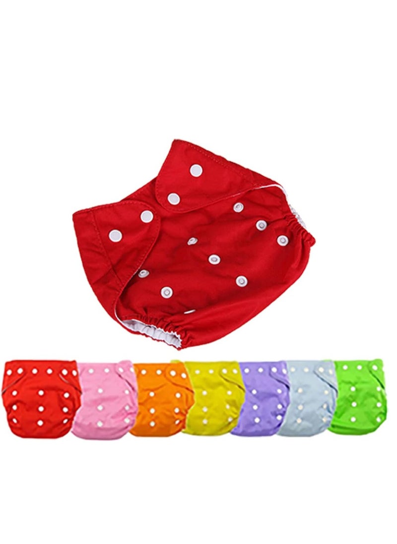 Generic 3 Pack of Pampers Alternative  Adjustable and Reusable Cloth Diapers Multicolour  - Image 2
