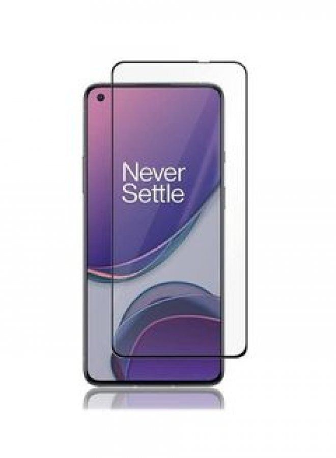 واقي شاشة من الزجاج المقوى لهاتف One Plus 9R شفاف - Image 2