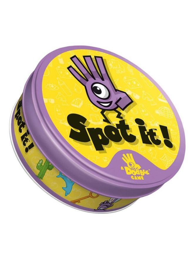 DOBBLE Spot It, Classic Mini Card Game, Matching Game, Fun Kids Game for Family Game Night, Travel Game for Kids, Great Gift for Kids, Age 6+, 2 to 8 Players Average Playtime 15 Minutes - Image 1