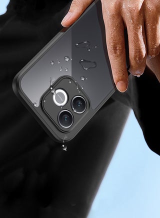 Honor 600 Lite 5G 2026 Hybrid TPU Silicone with Raised Camera Slim Armour Case Cover (MCAPSA) - Clear/Black - view 5