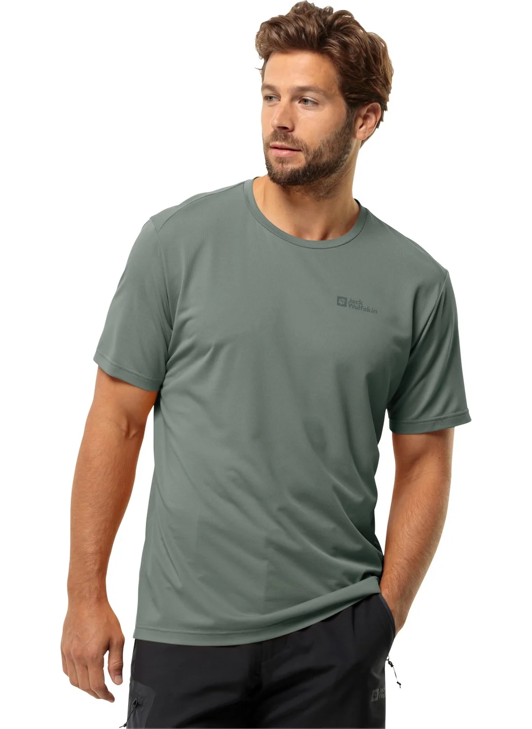 جاك ولفسكن Delgami S/s Men's T-Shirt 1809811TR