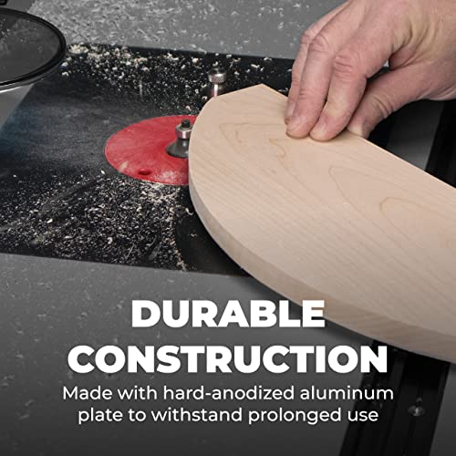 Kreg PRS5000 Precision Router Lift - Router Table Lift System - Durable Router Plate Insert - Router Table Plate Insert - For Quick, Accurate, Reliable & Repeatable Setups - Image 4