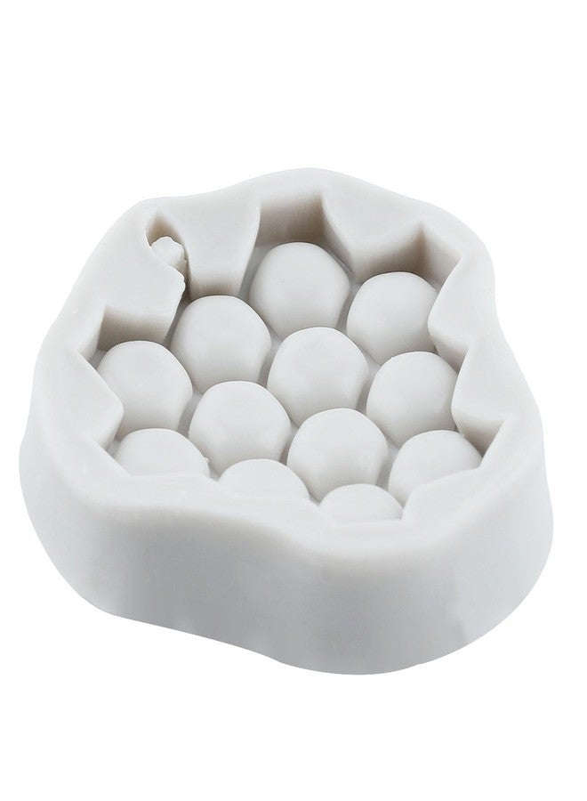 RFGHAC Honeycomb Fondant Molds Beehive Silicone Mold for Cake Decoration Cupcake Topper Candy Chocolate Sugar Gum Paste Polymer Clay - Image 3