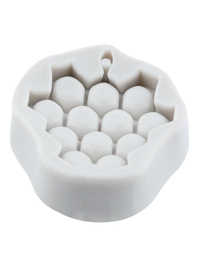 RFGHAC Honeycomb Fondant Molds Beehive Silicone Mold for Cake Decoration Cupcake Topper Candy Chocolate Sugar Gum Paste Polymer Clay - Image 5