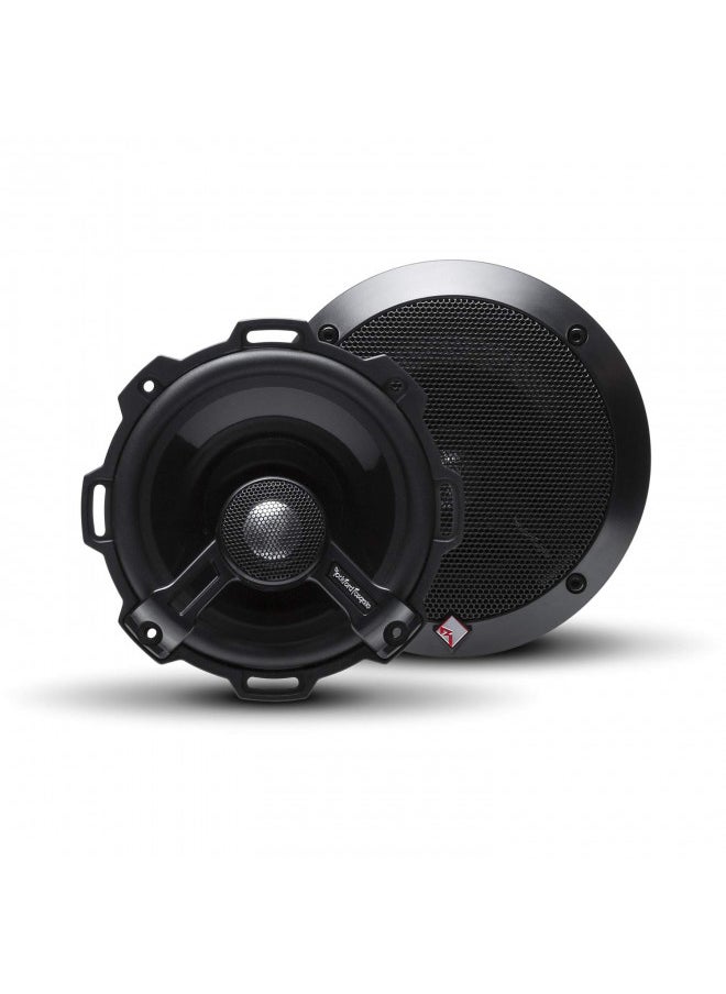 Rockford Fosgate Rockford Fosgate T152 Power 5.25" 2-Way Coaxial Full-Range Speaker - Black (Pair)  - Image 1