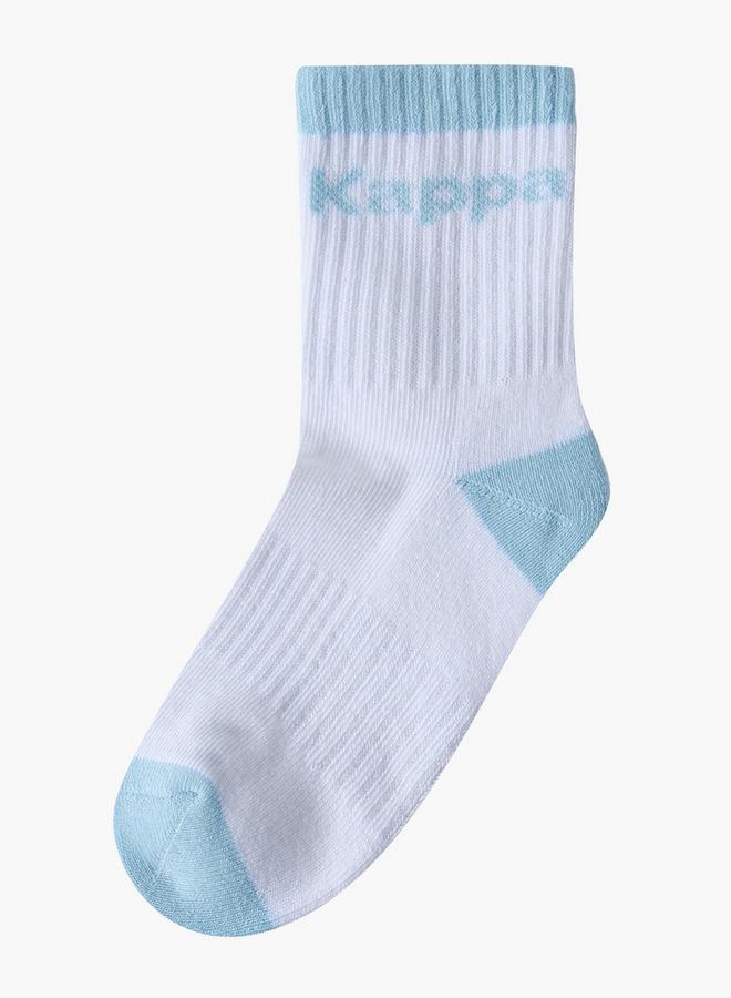 Kappa Pack Of 5 Girls Crew Length Sports Socks - Image 4