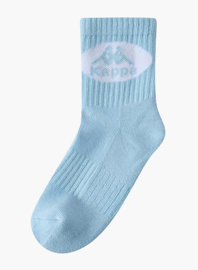 Kappa Pack Of 5 Girls Crew Length Sports Socks - Image 2
