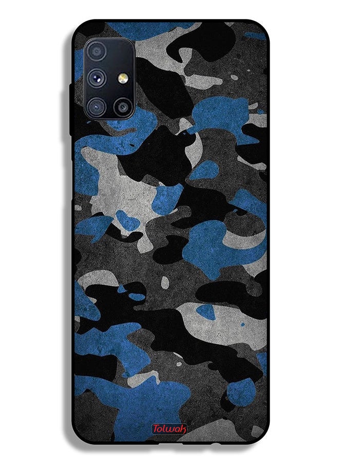 Tolwak Samsung Galaxy M51 Protective Case Cover Camouflage Pattern  - Image 2