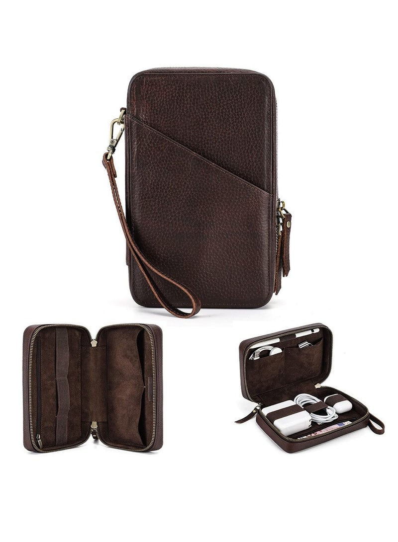 Captaintech Electronic Organizer Box, Portable Travel Electronic Accessories Storage Cases - Image 1