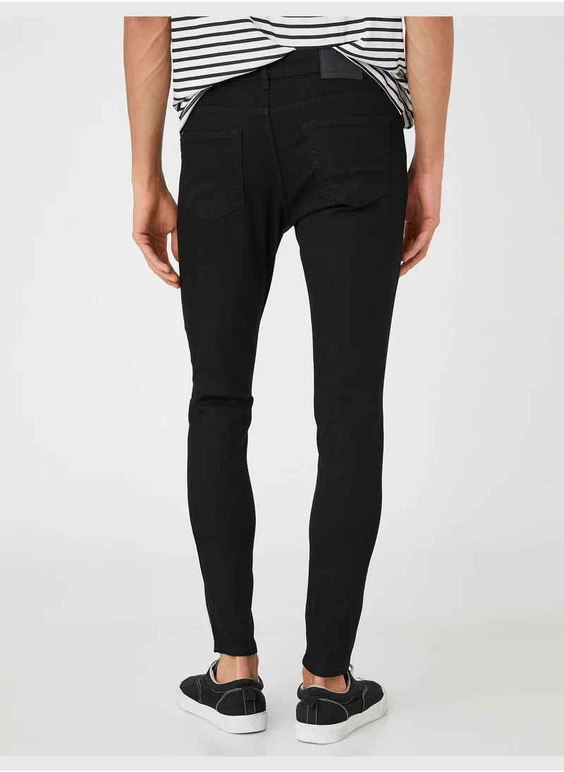 كوتون Justin Super Skinny Fit Jeans