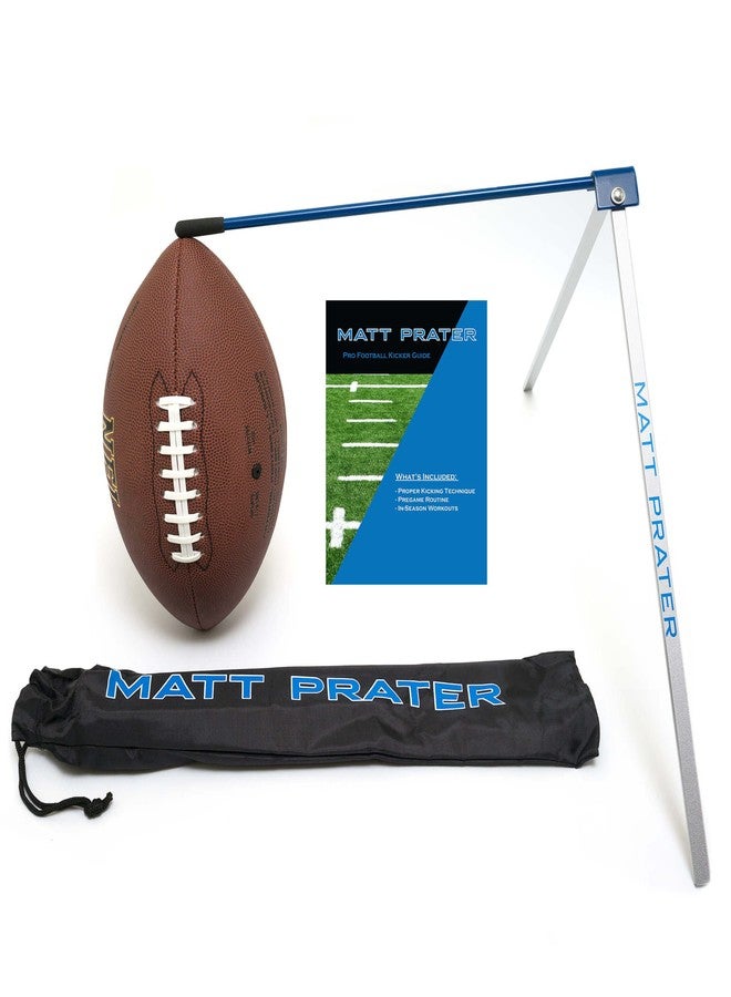 Murray Sporting Goods Matt Prater Premium Football Kicking Tee Holder - Football Training Accessory for Field Goal Kickers - Kicking Tee Storage Bag & Downloadable PDF Included - Image 1