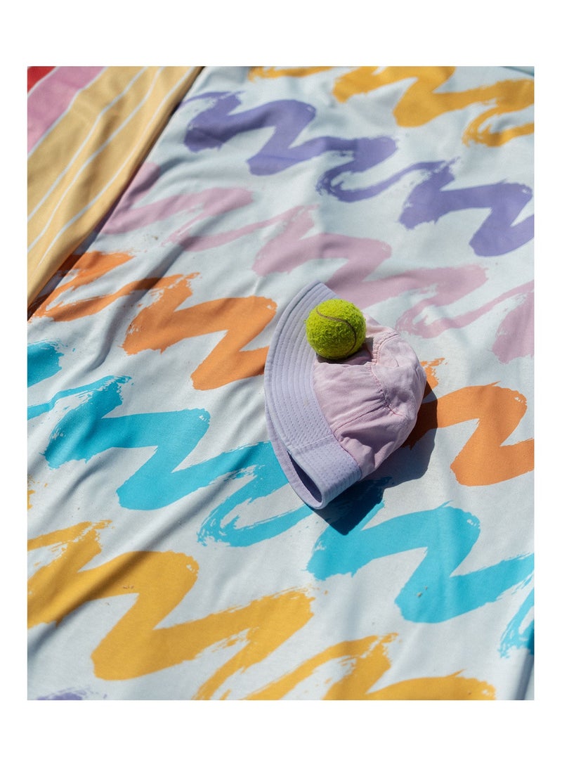 More cottons Cali Beach Towel Size: 60×180 cm GSM: 430  - Image 2
