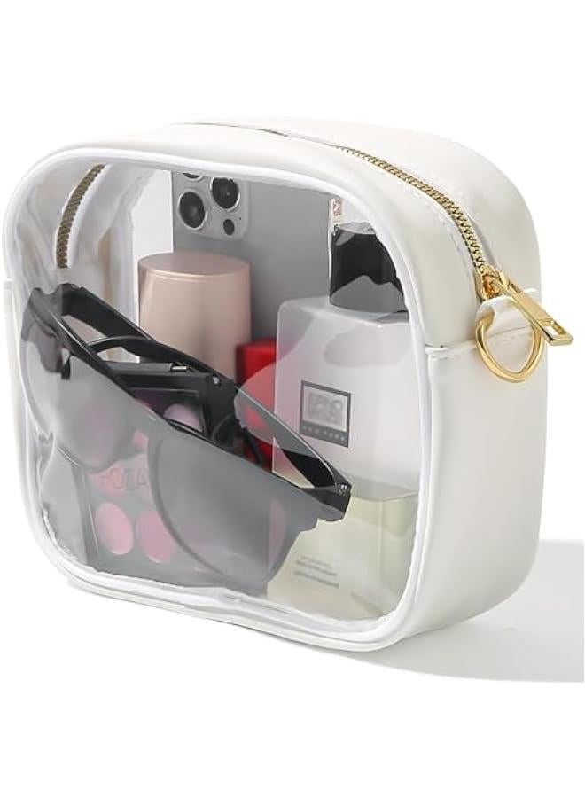 HOOKOR Clear Bag Stadium Approved, Crossbody Transparent Bag for Concerts Sports Events, Purses for Men & Women - Image 2