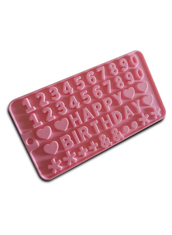 Letter Number Happy Birthday Shape Cake Mold - Image 2