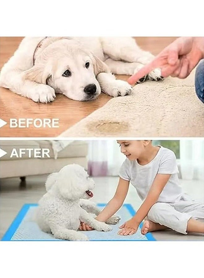 رولستيمي 40 قطعة جرو التدريب وسادة حفاضات الوسادة للشباب الحيوانات الأليفة الكلاب والقطط للتبول حفاضات مع امتصاص الثقيلة 60 * 60 سنتيمتر - Image 4