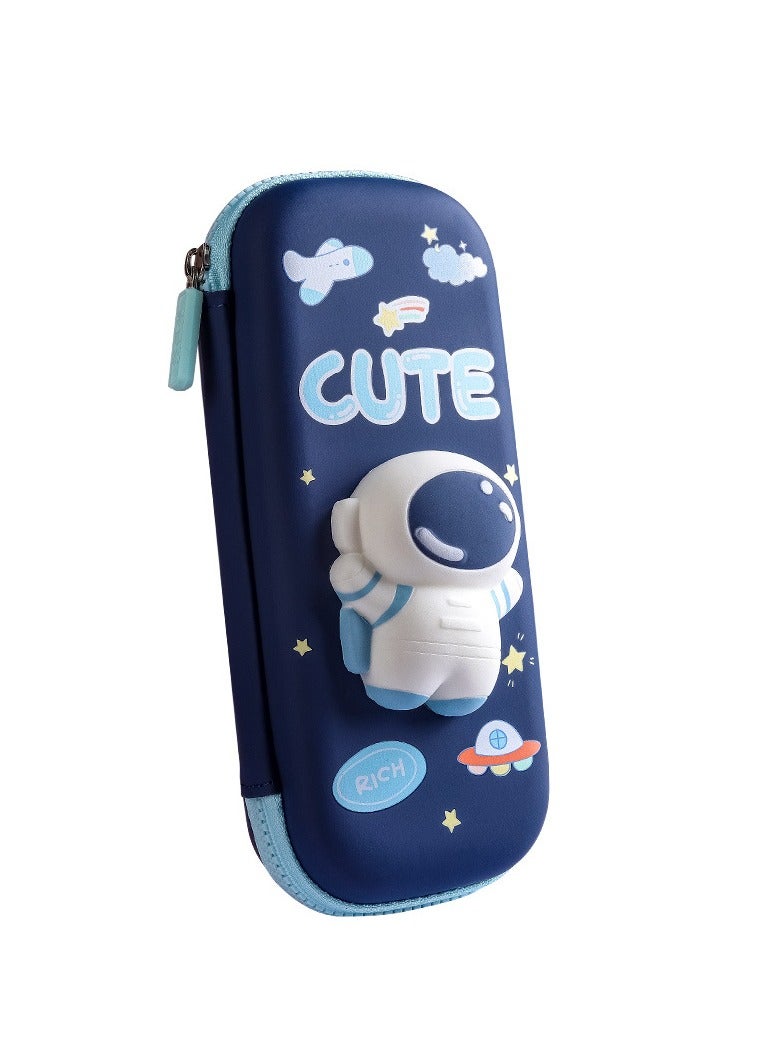 عام 2PCS حقيبة أقلام ثلاثية الأبعاد من موضوع الكرتون - حافظة قلم EVA ثلاثية الأبعاد ، حقيبة قلم متعددة الأغراض للأطفال ، منظم مستلزمات المكتب. - Image 5